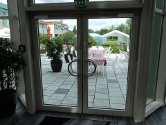 Aluminium Element Tür - Innenansicht